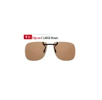Clip-on C large colore brown - 9000000004505